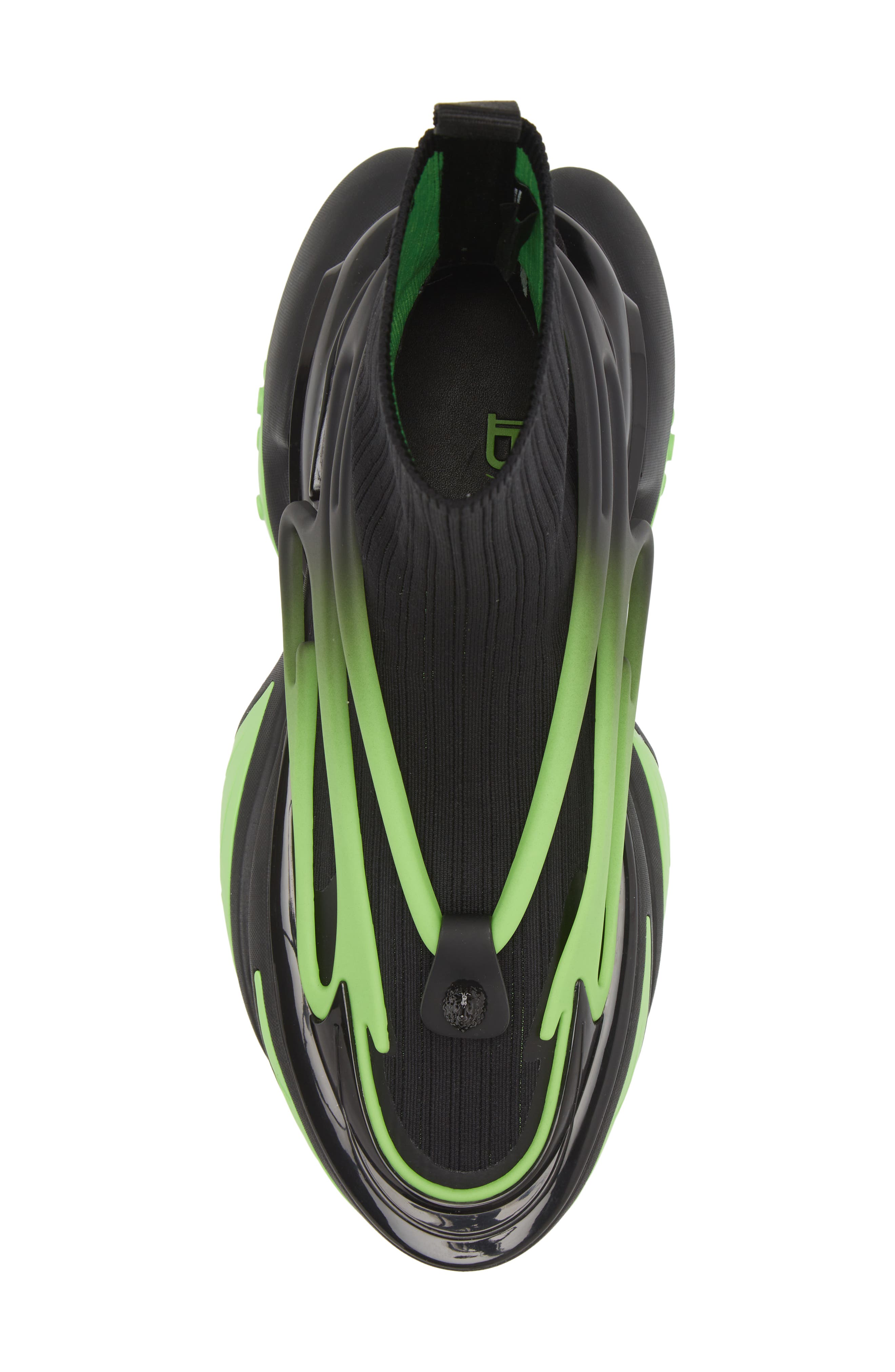 Balmain Unicorn High Top Sneaker, Alternate, color, 