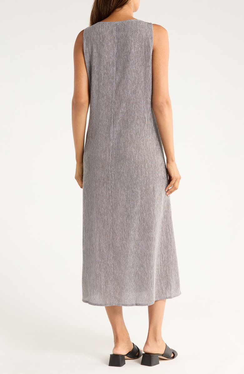 Eileen Fisher V-Neck Dress, Alternate, color, Nimbus