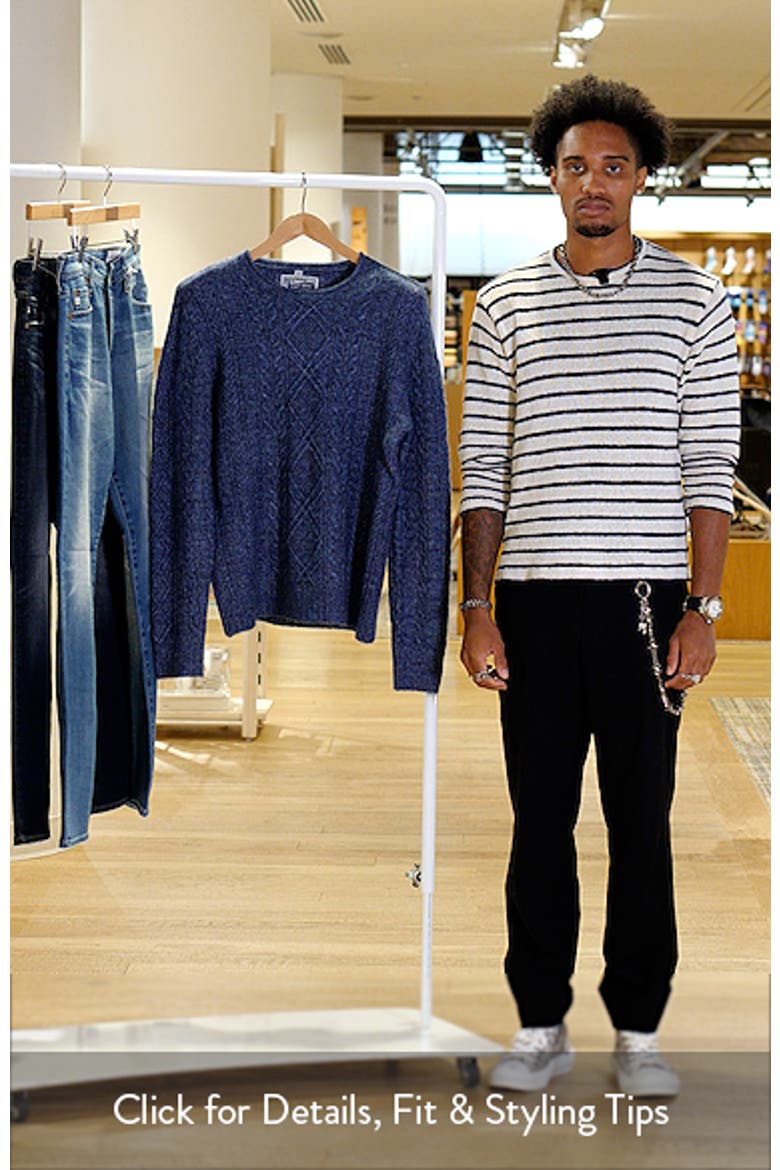 Tri-Blend Fisherman Sweater video