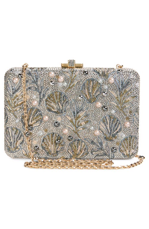Judith Leiber Couture Shelby Slim Slide Clutch In Multi