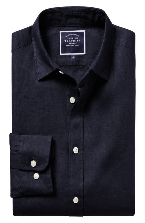 Slim Fit Pure Linen Shirt