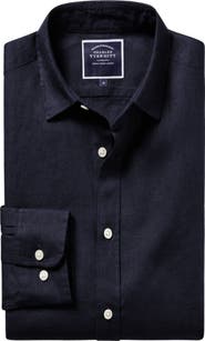 Charles Tyrwhitt Slim Fit Pure Linen Shirt