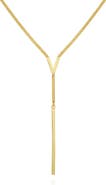 Vince Camuto V Lariat Necklace
