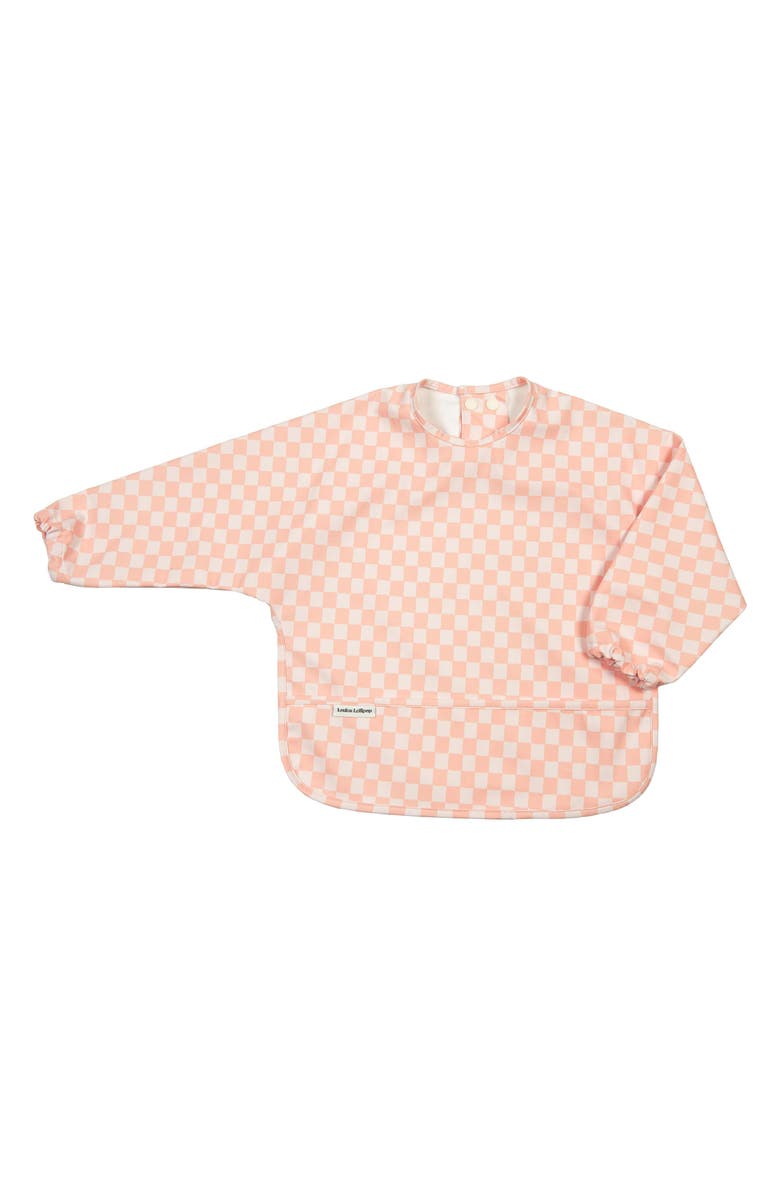 Loulou Lollipop Long Sleeve Bib & Learning Utensils Set, Alternate, color, 