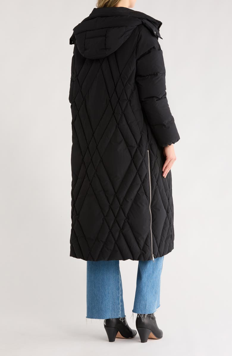 BOSS Pigranda Water Repellent Quilted Down Jacket, Alternate, color, Black