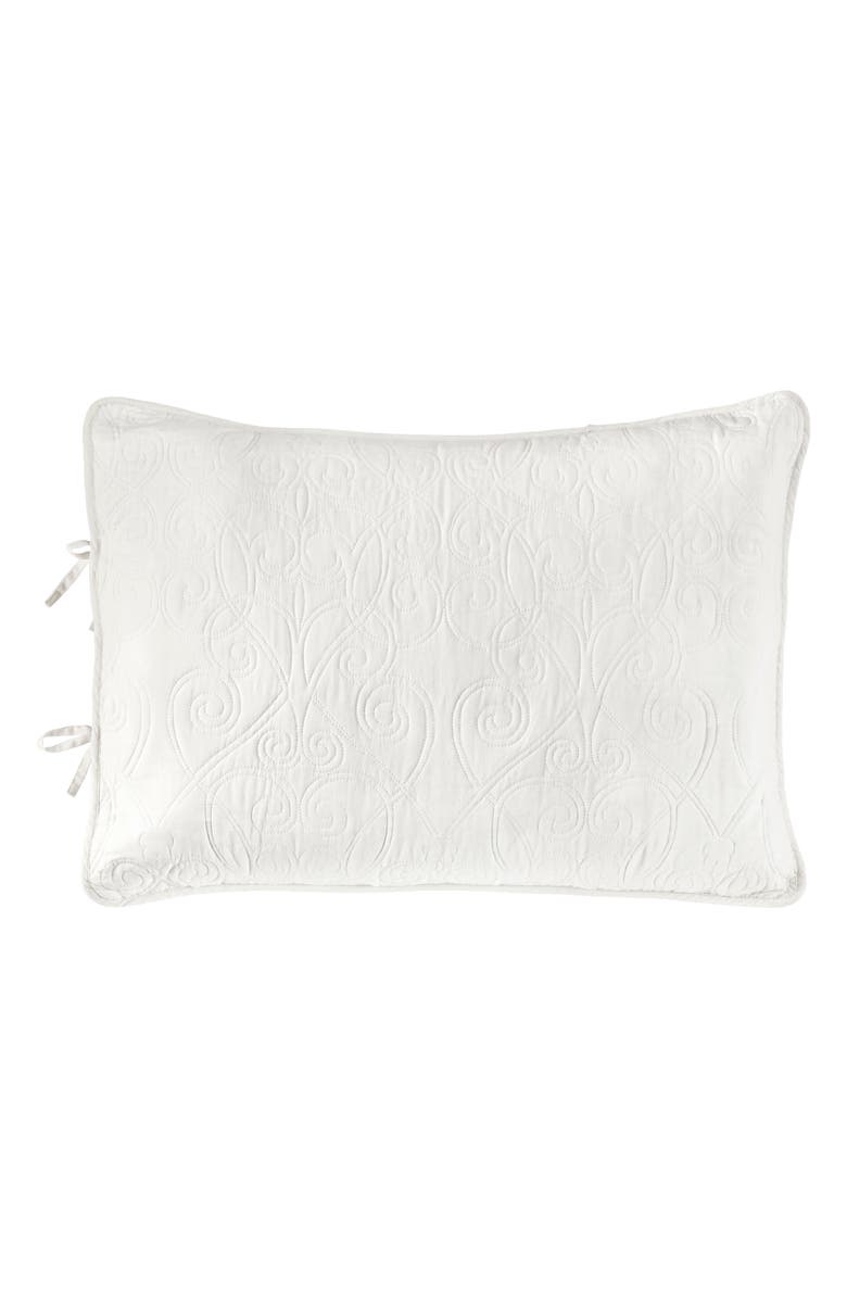 Laura Ashley Felicity Twin Quilt & Sham Set, Alternate, color, White