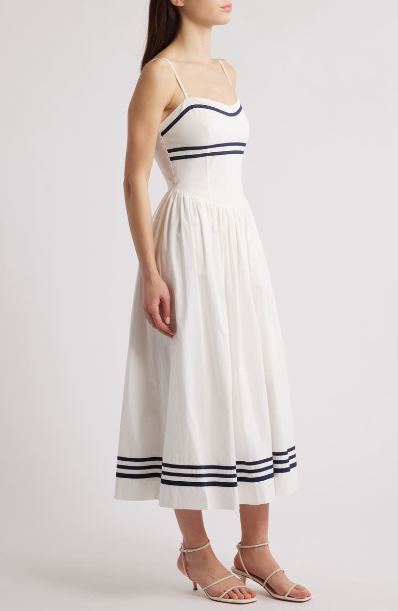 MOON RIVER Sleeveless Midi Dress, Alternate, color, 