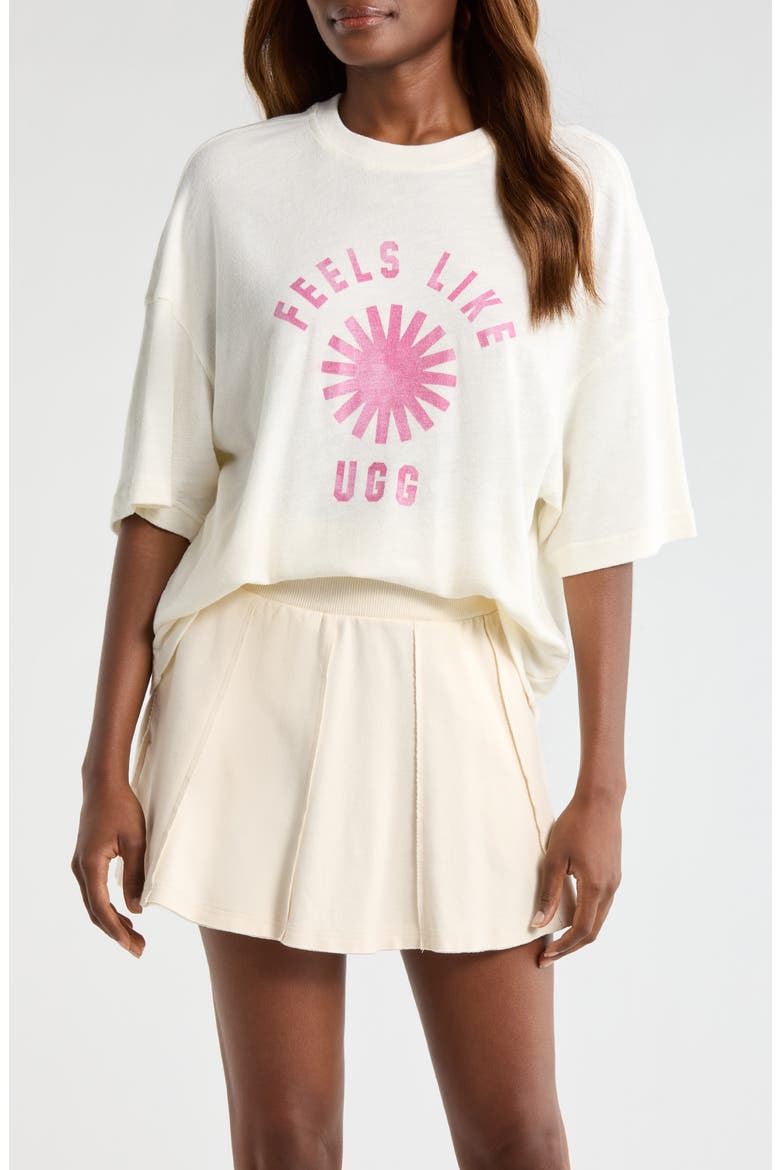 U Feels Like Graphic T-Shirt, Main, color, LECHE / WOODVIOLET