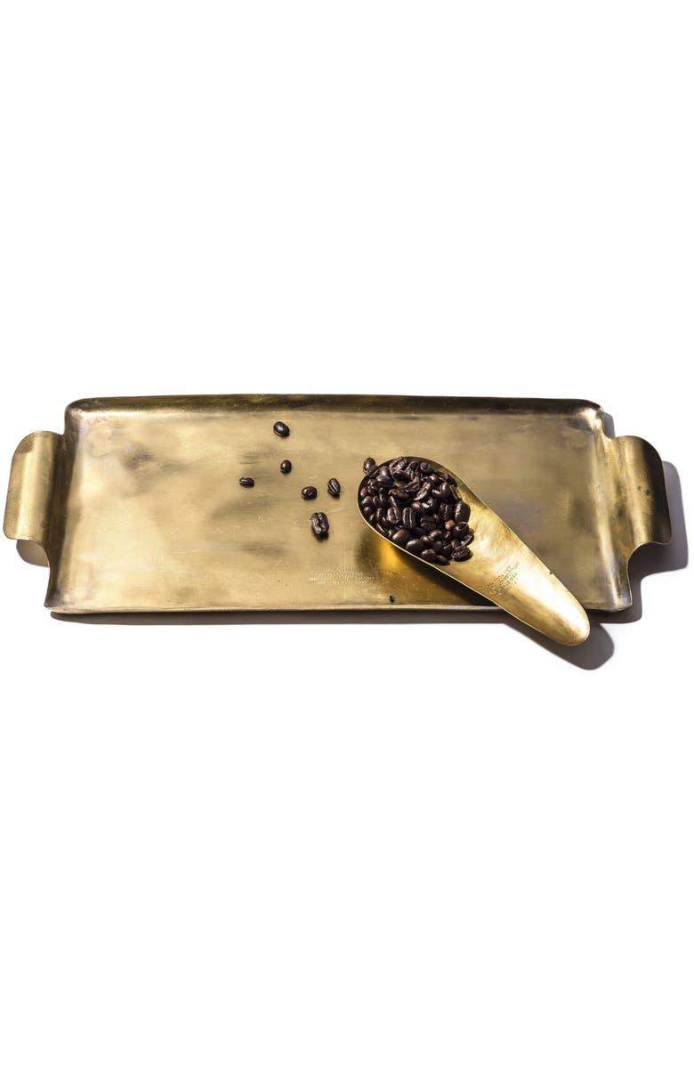 PUEBCO Brass Rectangle Tray, Alternate, color, 
