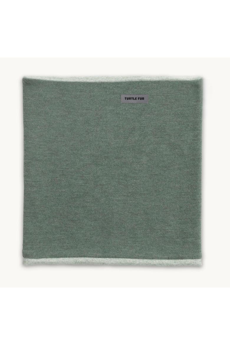 Luxe Double-Layer Neck Warmer, Main, color, Sage