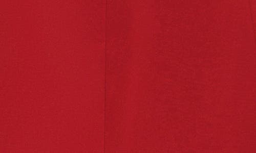For Love & Lemons Zuri Puff Sleeve Fit & Flare Minidress In Red