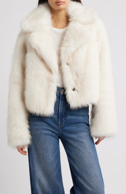 Short Faux Fur Coat