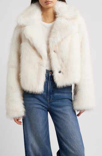 Thread & Supply Short Faux Fur Coat