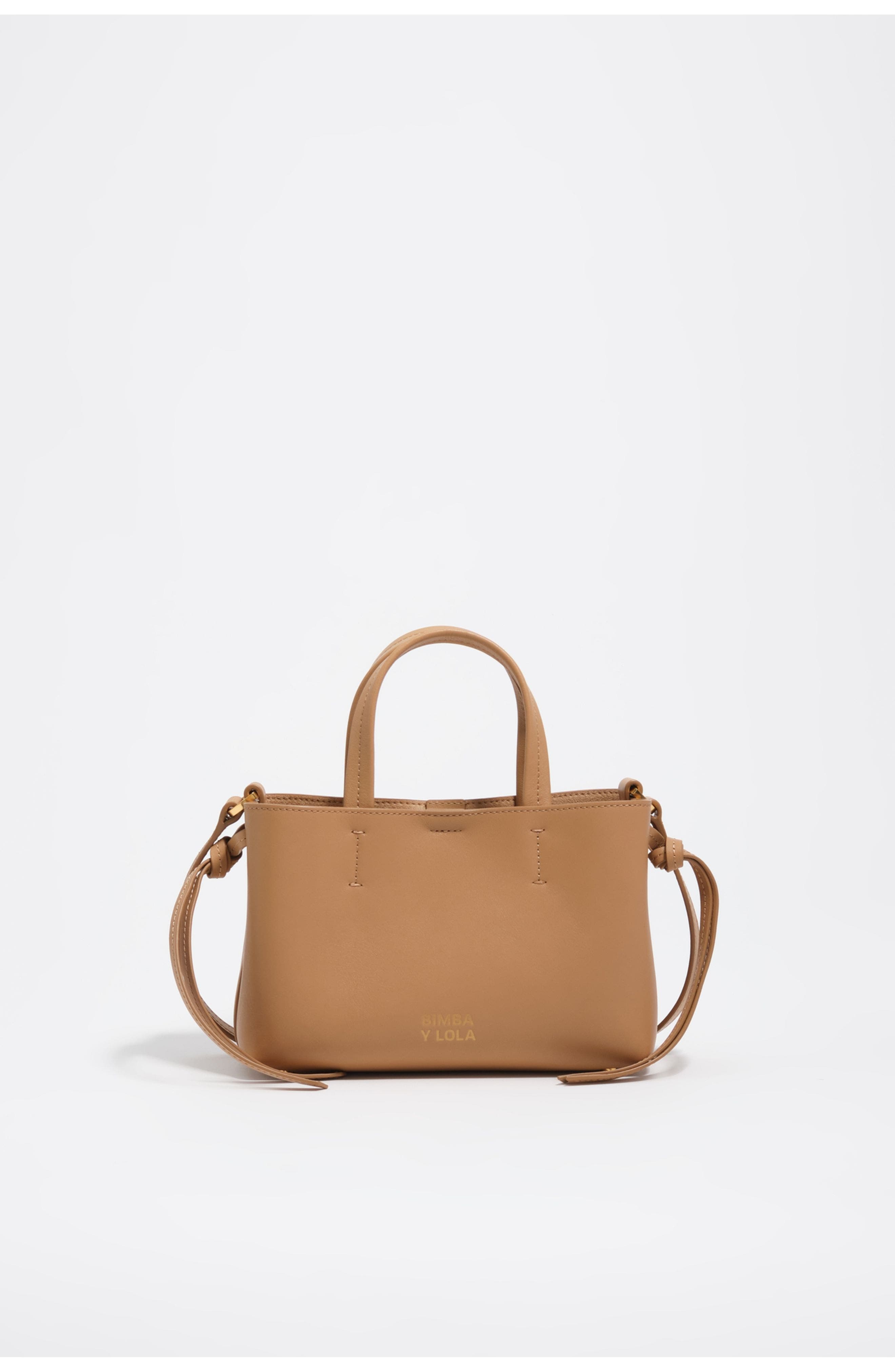 Bimba y Lola Mini Chihuahua Bag, Main, color, Hazelnut