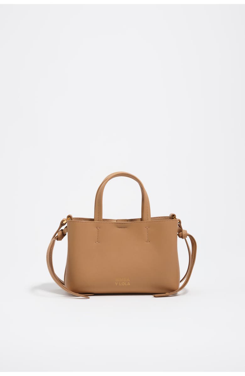 Bimba y Lola Mini Chihuahua Bag, Main, color, Hazelnut