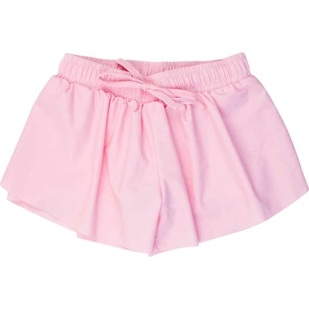 Rufflebutts Girls Active Butterfly Shorts In Pink