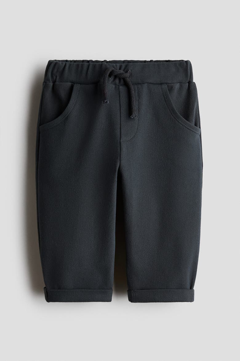 Denim-Look Pants, Main, color, Dark gray