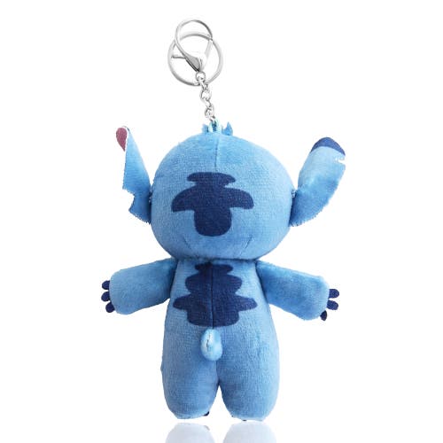 Disney Stitch Plush Keychain In Blue