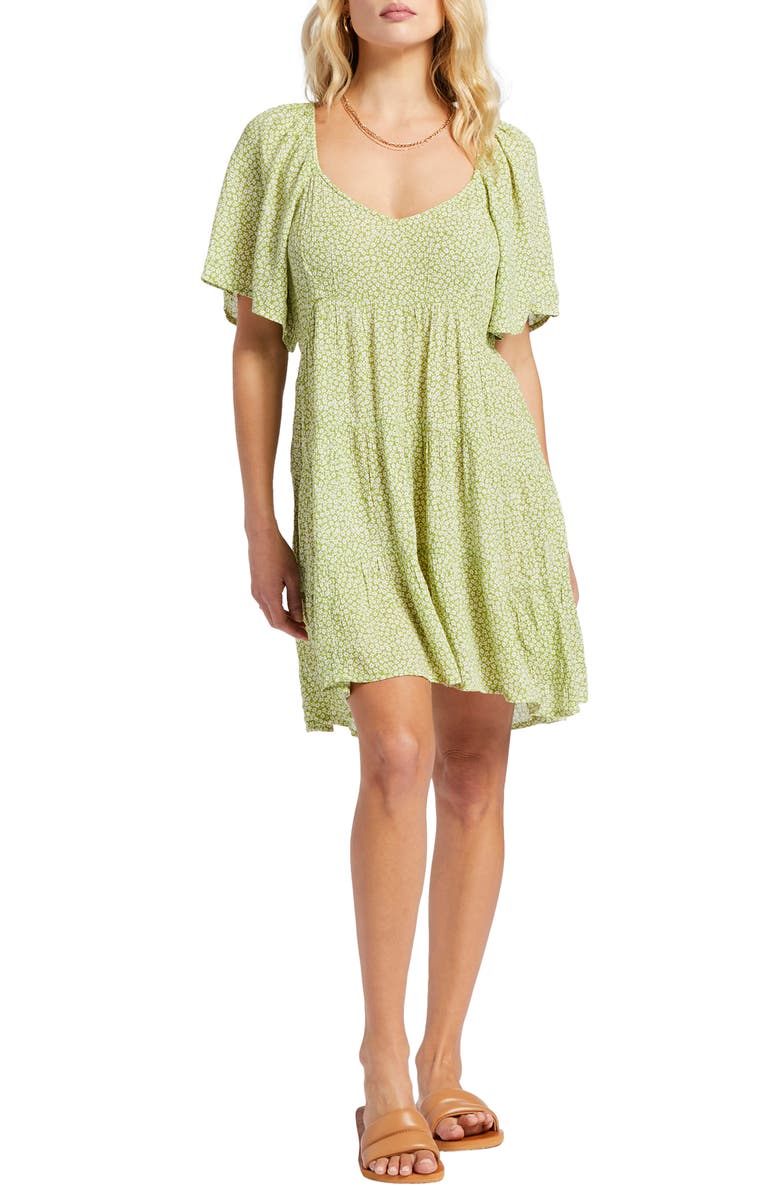 Billabong Take a Chance Floral Minidress, Main, color,