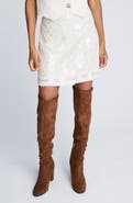 Kenneth Cole Sequin Miniskirt