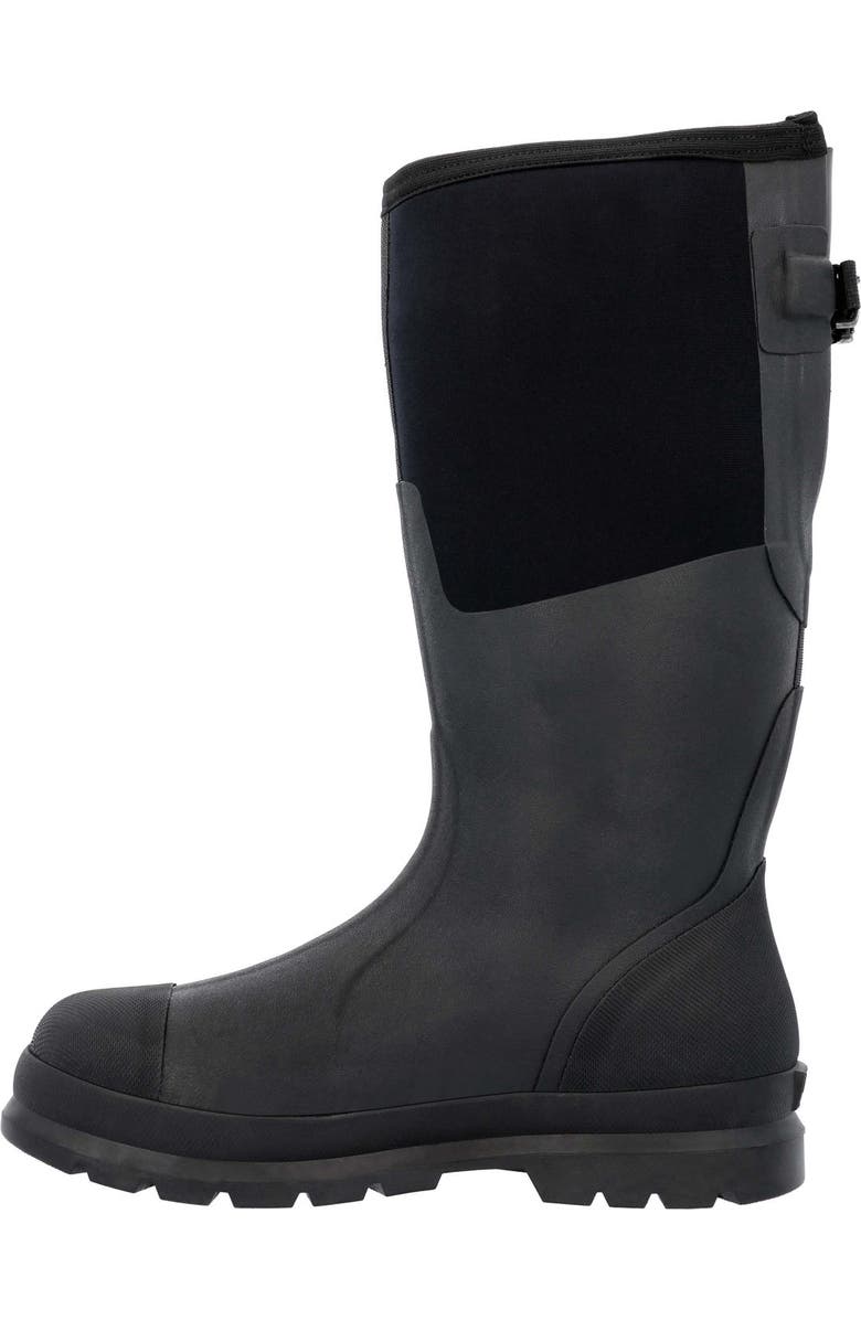MUCK Men's Wide Calf Chore Tall Boot, Alternate, color, Black