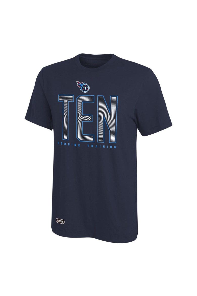Men's Navy Tennessee Titans Record Setter T-Shirt, Main, color, Navy