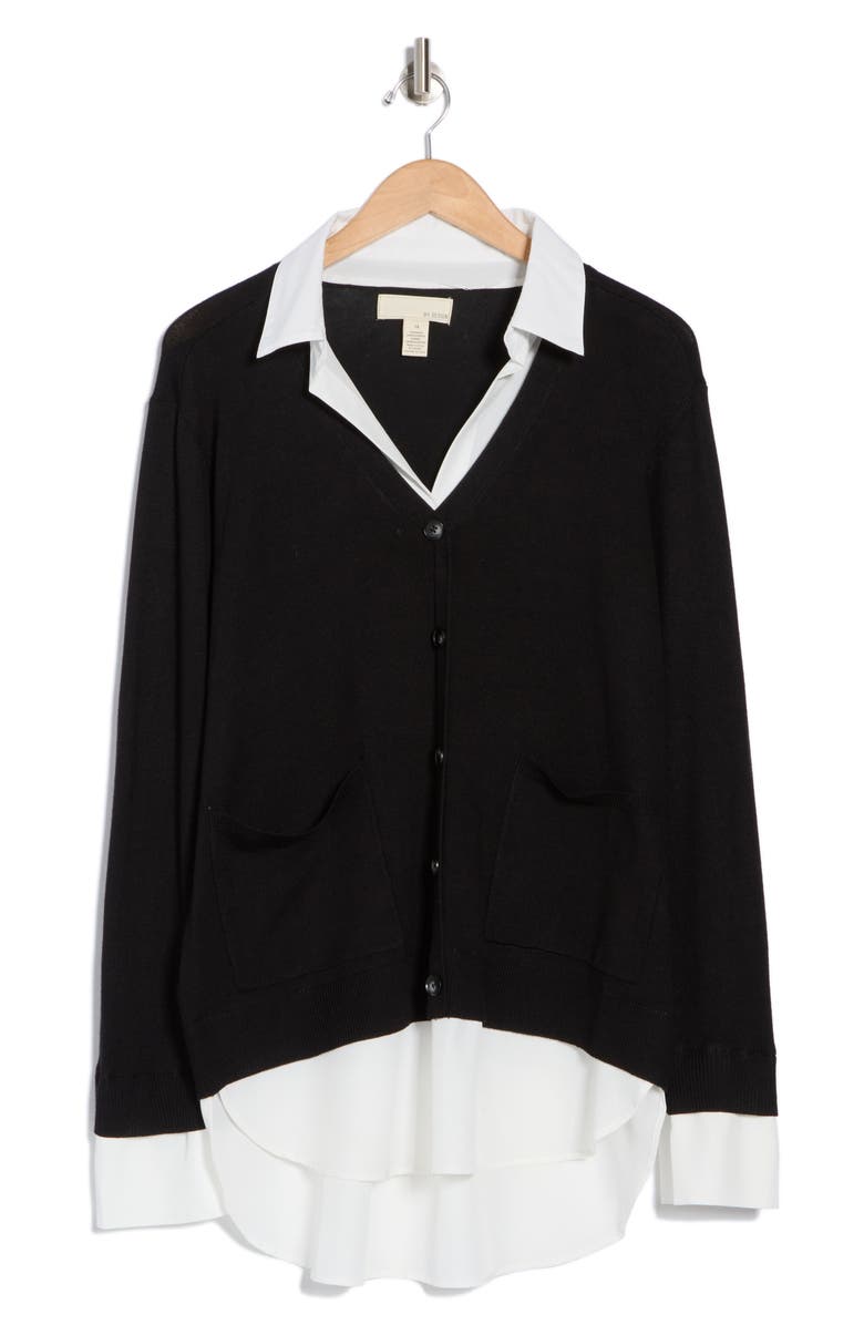 BY DESIGN Arlo Twofer Sweater, Alternate, color,