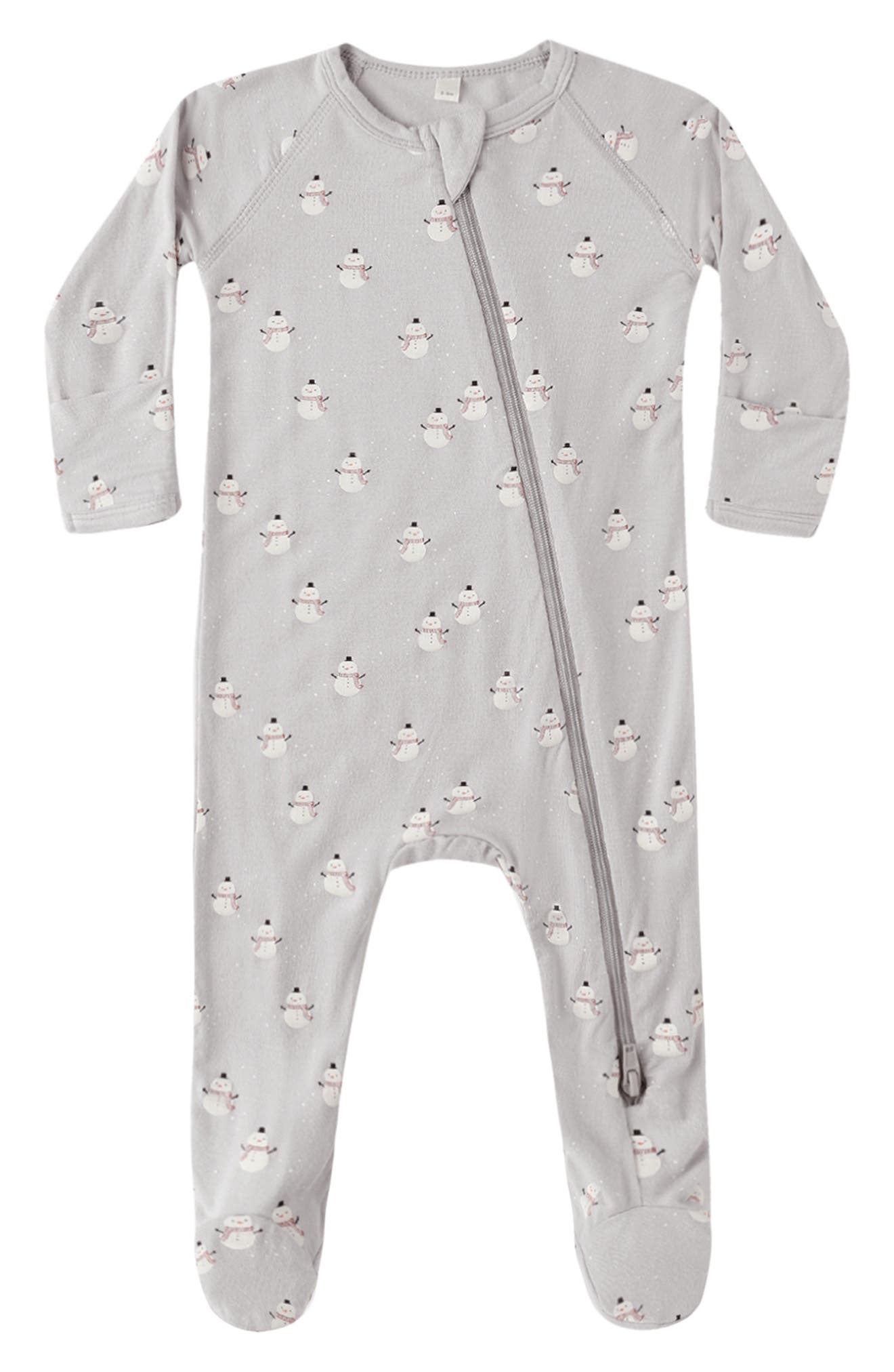 Snowmen Zip Footie