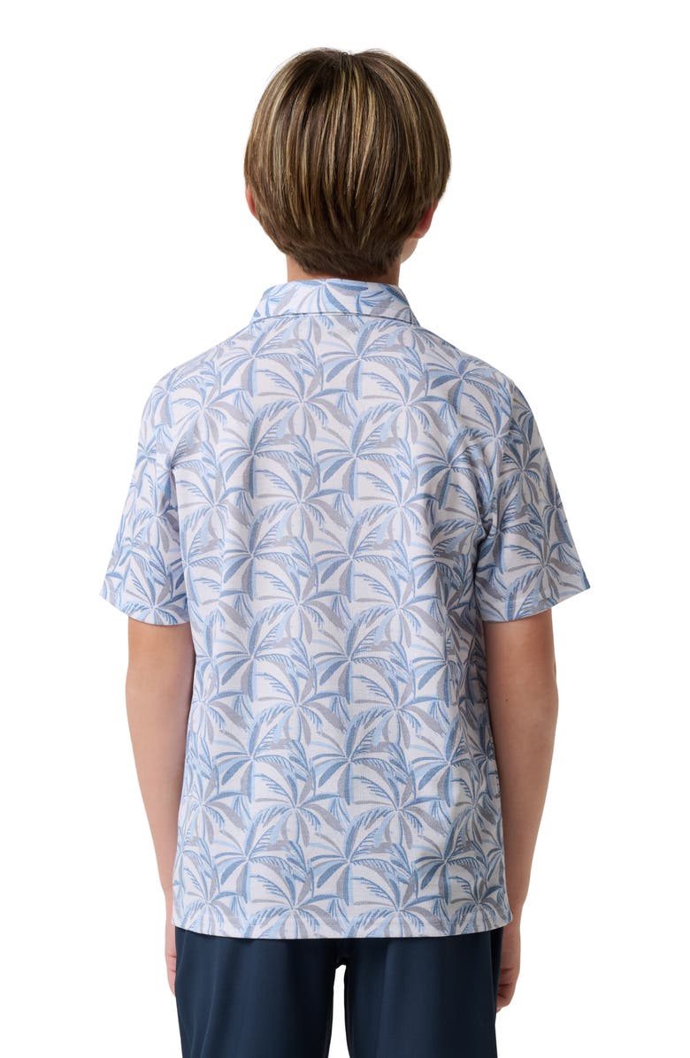TravisMathew Kids' Parade Day Cotton Blend Polo, Alternate, color, White