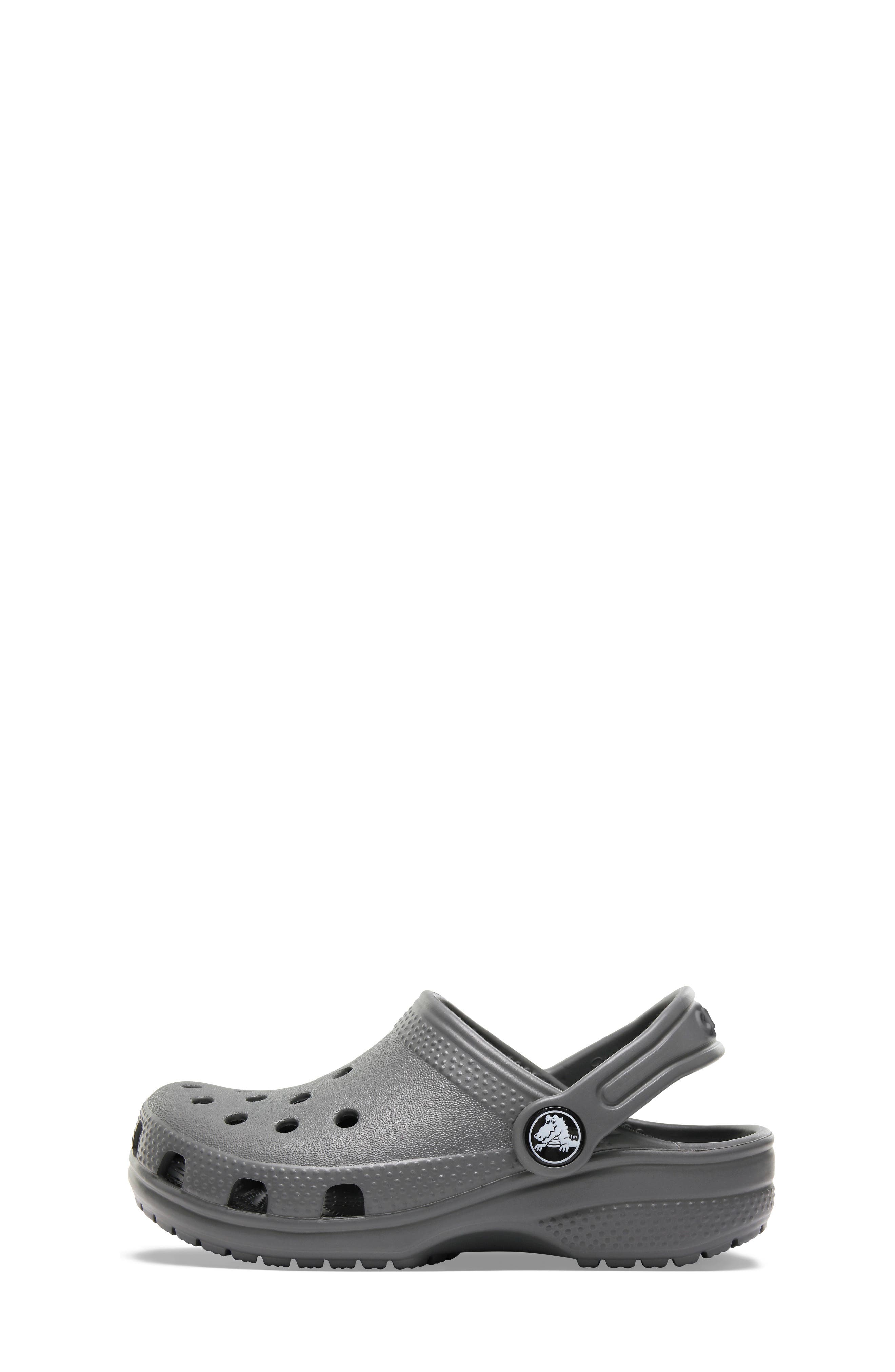 CROCS Kids' Classic Clog, Alternate, color, Slate Grey