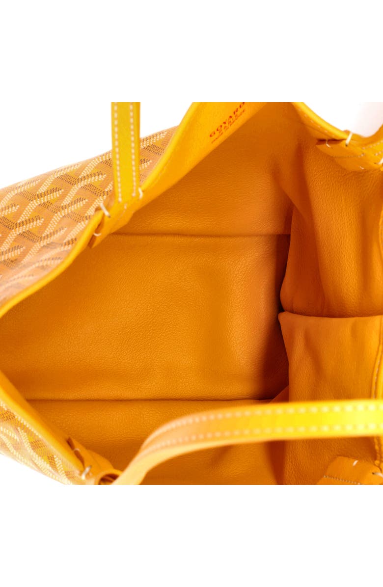 Pre-Owned Goyard Anjou Reversible Tote Coated Canvas Mini, Alternate, color, Yellow