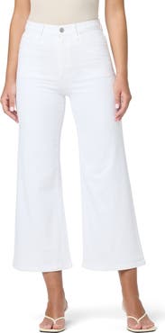 Joe's High Waist Ankle Wide Leg Jeans