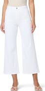 Joe's High Waist Ankle Wide Leg Jeans