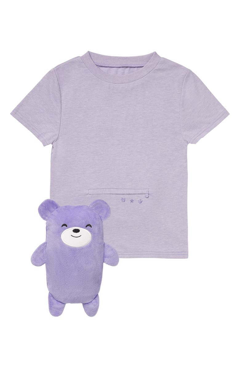 Cubcoats Bori the Bear 2-in-1 Stuffed Animal T-Shirt, Main, color,