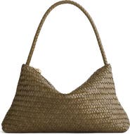 Madewell The Signature Woven Collection Leather Shoulder Bag