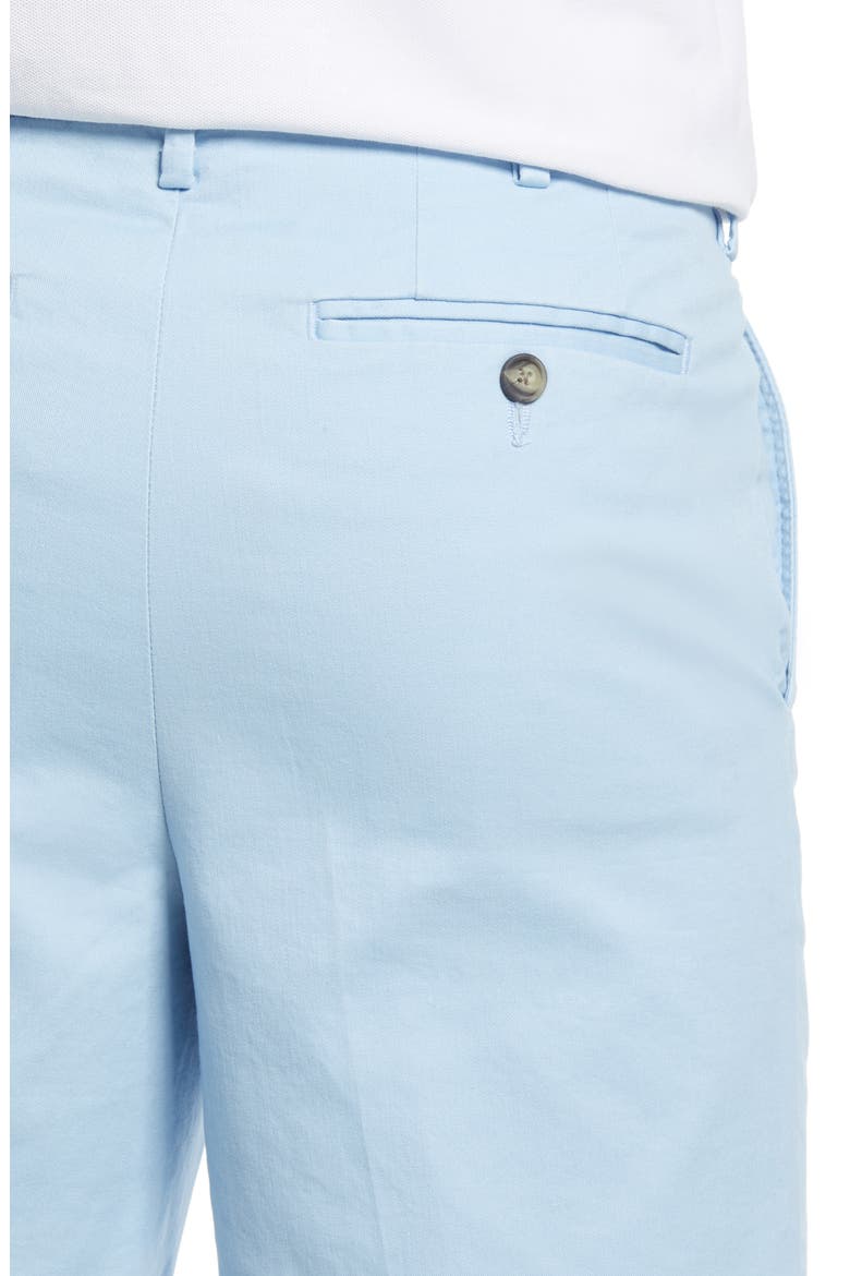 Men's Classic Flat Front Chino Shorts, Alternate, color, SKY