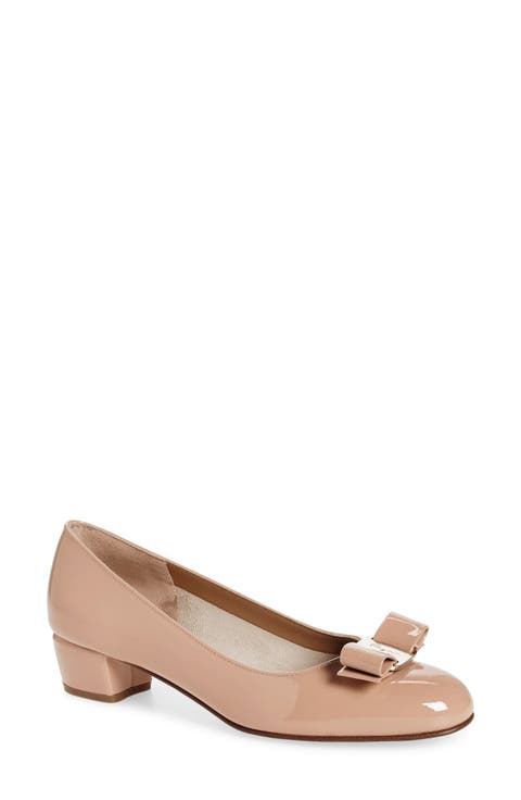 Women's FERRAGAMO Nude Heels | Nordstrom