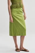 A.L.C. Phoebe Metallic Midi Skirt