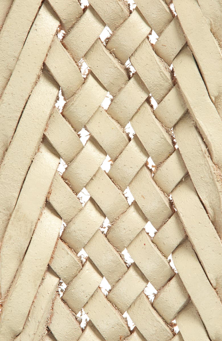 Free People We the Free Brix Woven Leather Belt, Alternate, color, 