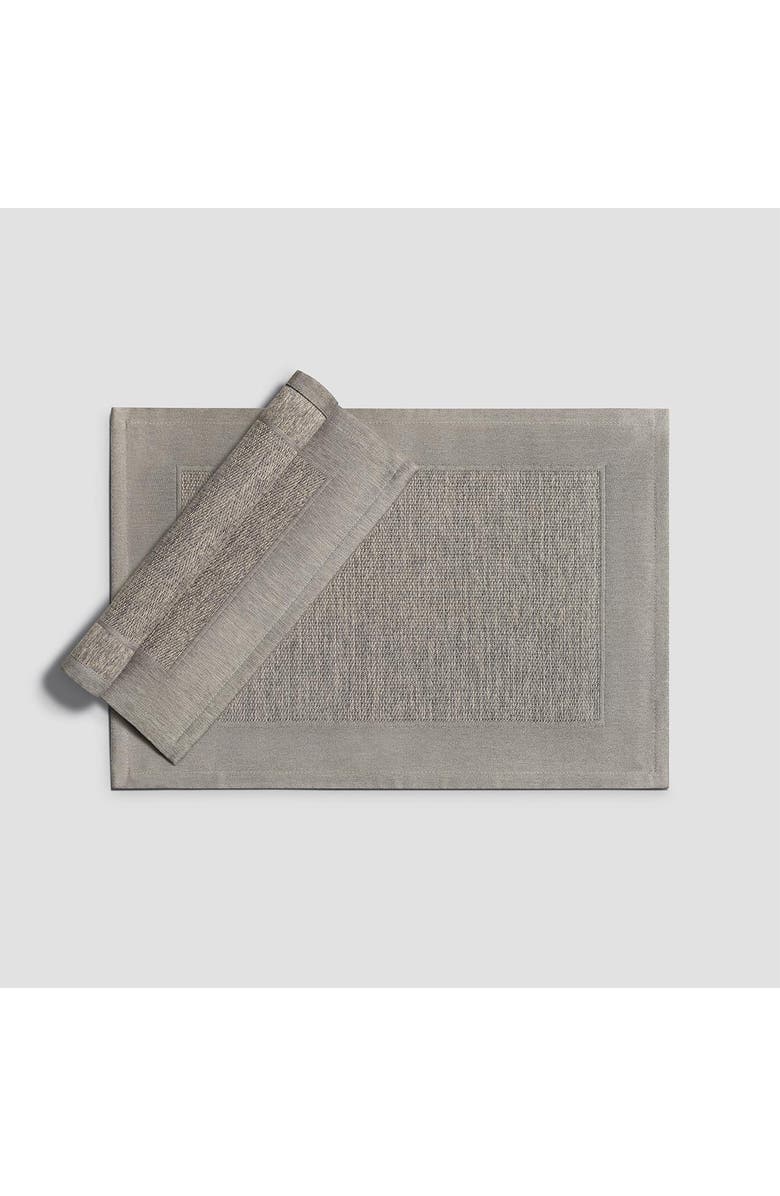 Togas Chelsea Table placemat, Alternate, color, Grey
