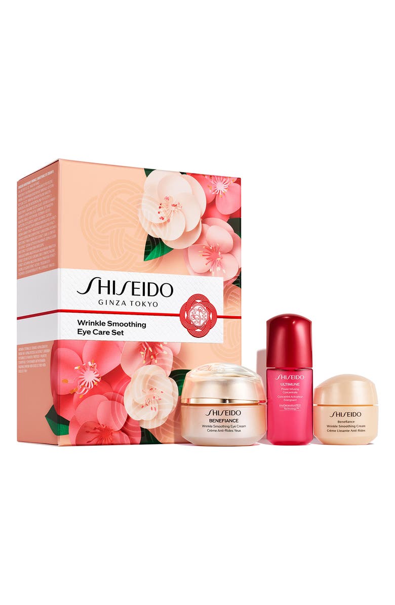 Shiseido Wrinkle Smoothing Eye Care Set (Limited Edition) $113 Value, Main, color,
