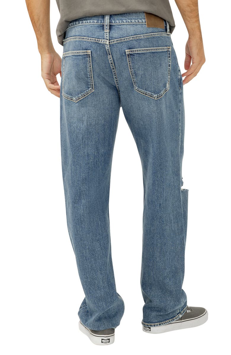 Silver Jeans Co. Relaxed Straight Leg Jeans, Alternate, color, Throwback