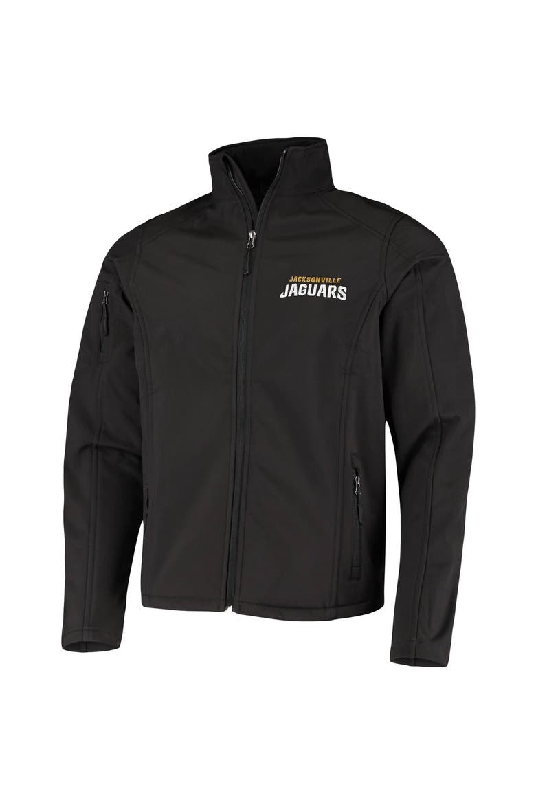 Men's Dunbrooke Black Jacksonville Jaguars Sonoma Softshell Full-Zip Jacket, Alternate, color, Black