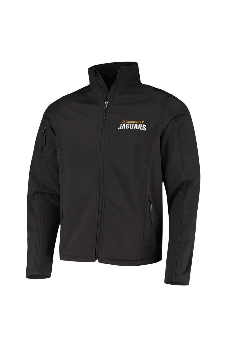 DUNBROOKE Men's Dunbrooke Black Jacksonville Jaguars Sonoma Softshell Full-Zip Jacket, Alternate, color, Black