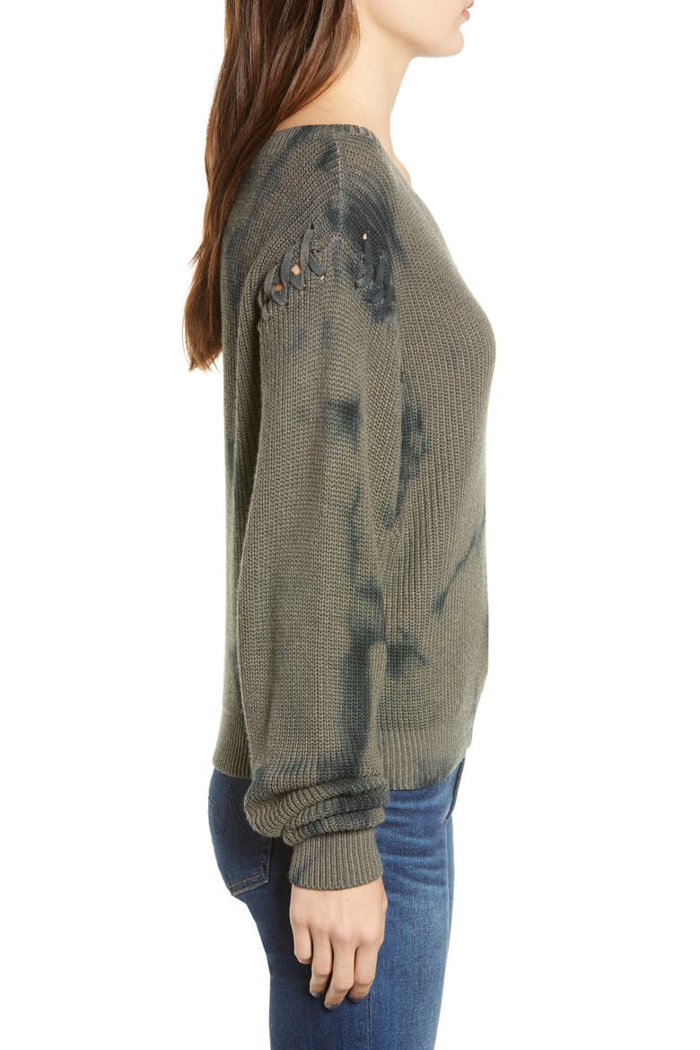 Hillside Cloud Sweater, Alternate, color, OLIVE