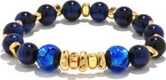 EYE CANDY LOS ANGELES Leo Beaded Stretch Bracelet