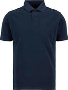 Barbour Tailored Fit Tartan Placket Cotton Piqué Polo