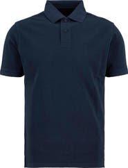 Barbour Tailored Fit Tartan Placket Cotton Piqué Polo