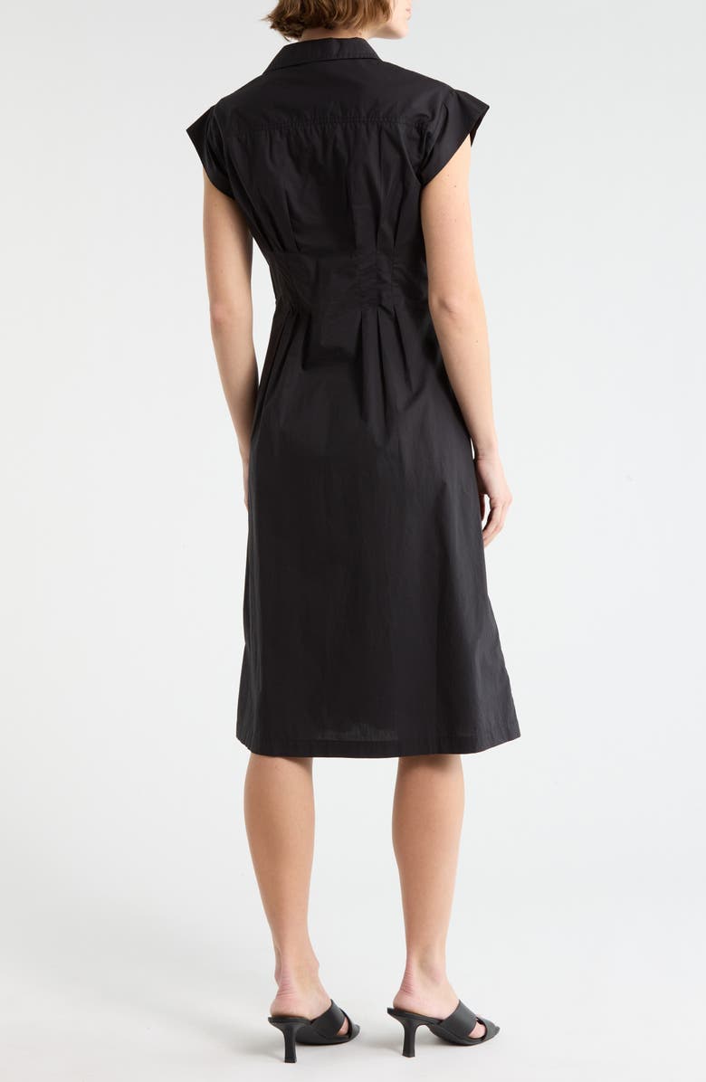 AREA STARS Tia Short Sleeve Dress, Alternate, color, Black