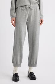 THE GREAT. The Lantern Crop Cotton Sweatpants